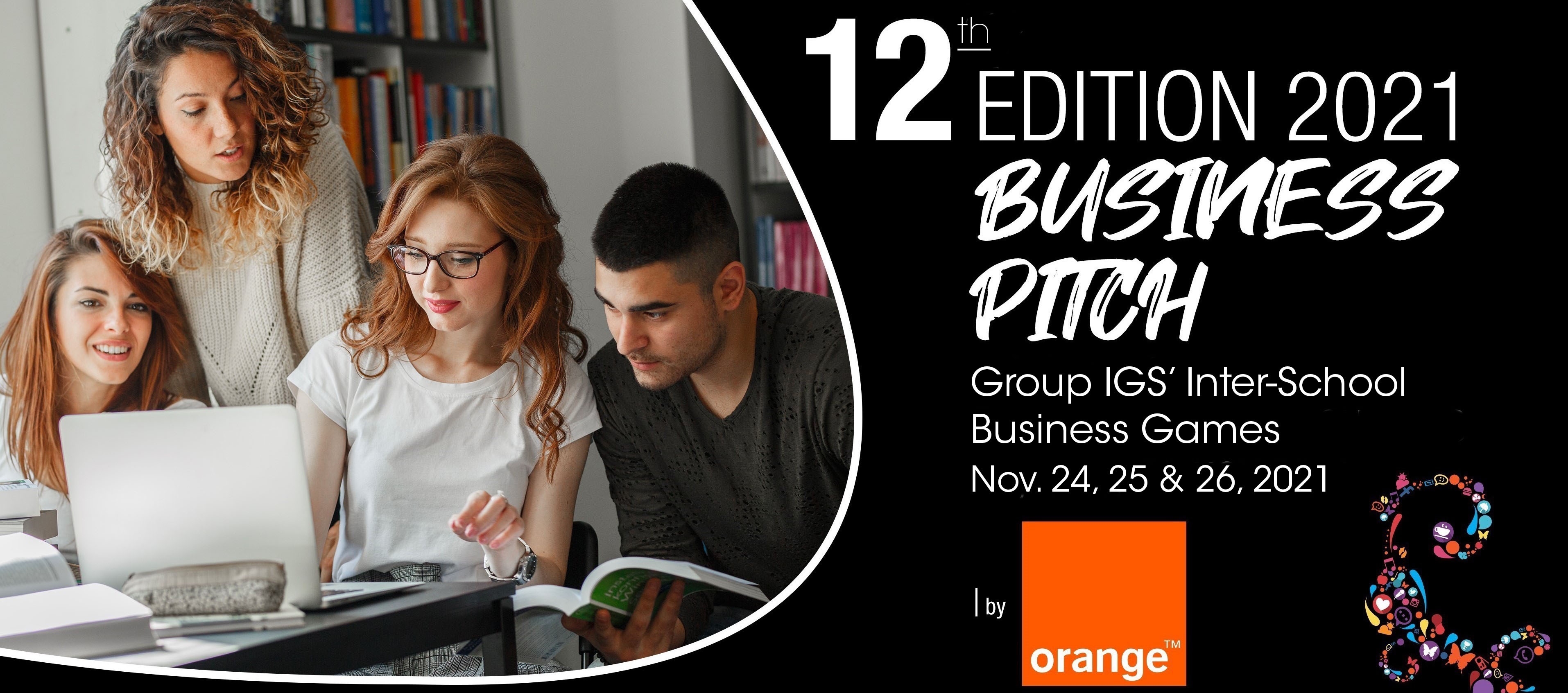 12th edition of the Business Games - Orange